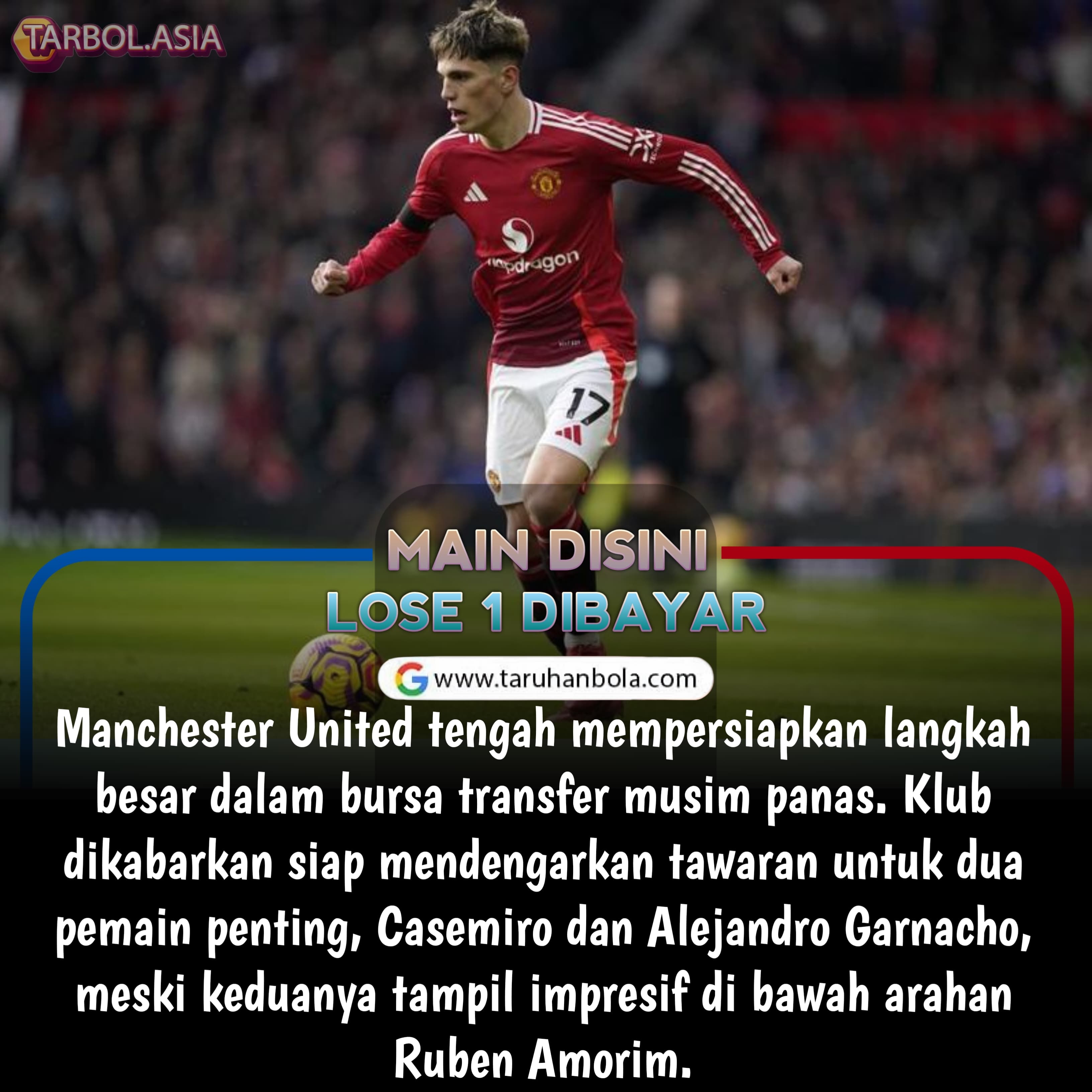 Musim Panas Makin Dekat: Manchester United Cuci Gudang dengan Jual 2 Bintangnya, Garnacho dan Casemiro!