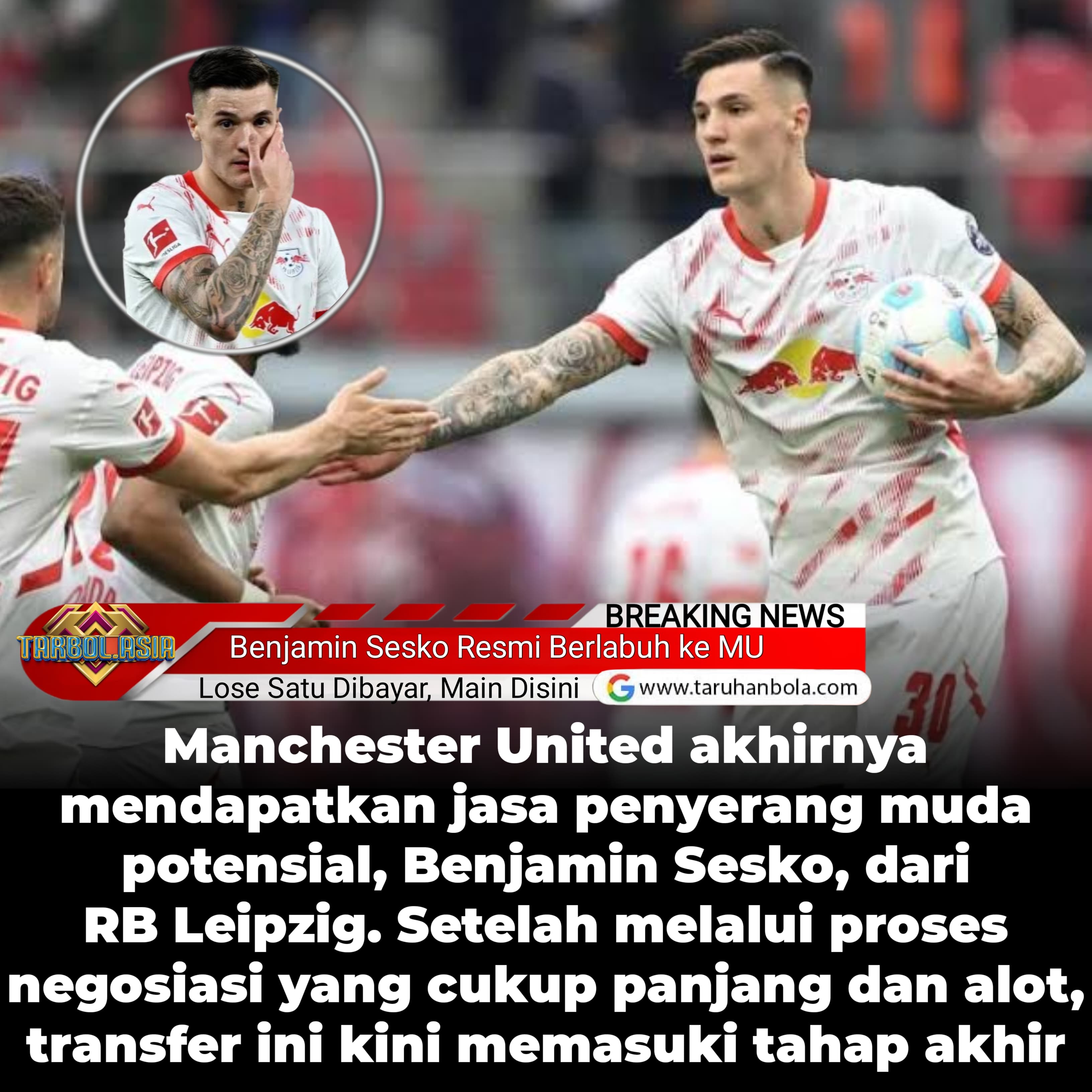 "Here We Go!" Benjamin Sesko Merapat ke Manchester United, Tolak Gaji Fantastis Newcastle