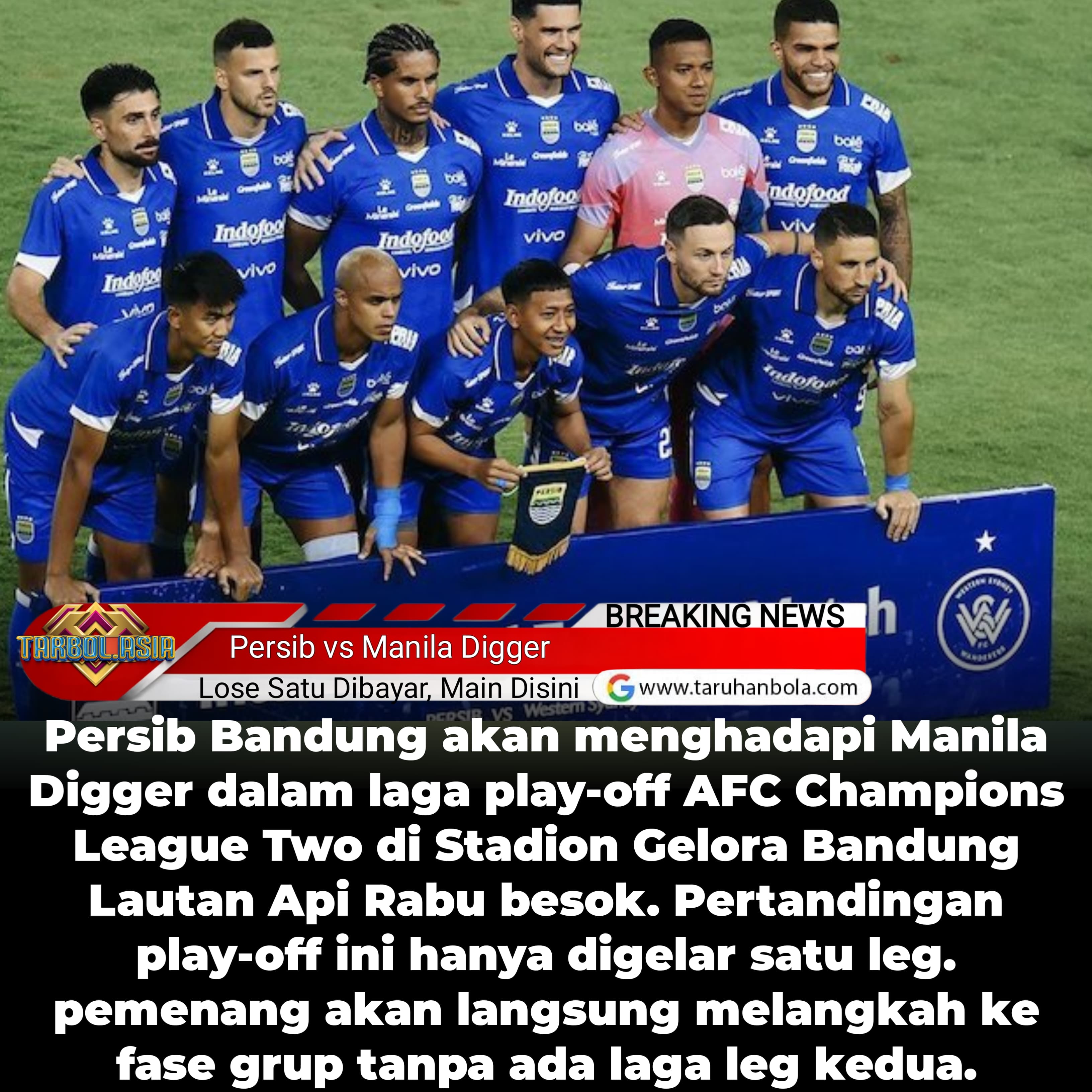 Prediksi Persib Bandung vs Manila Digger: Siap Gempur Manila Digger di GBLA