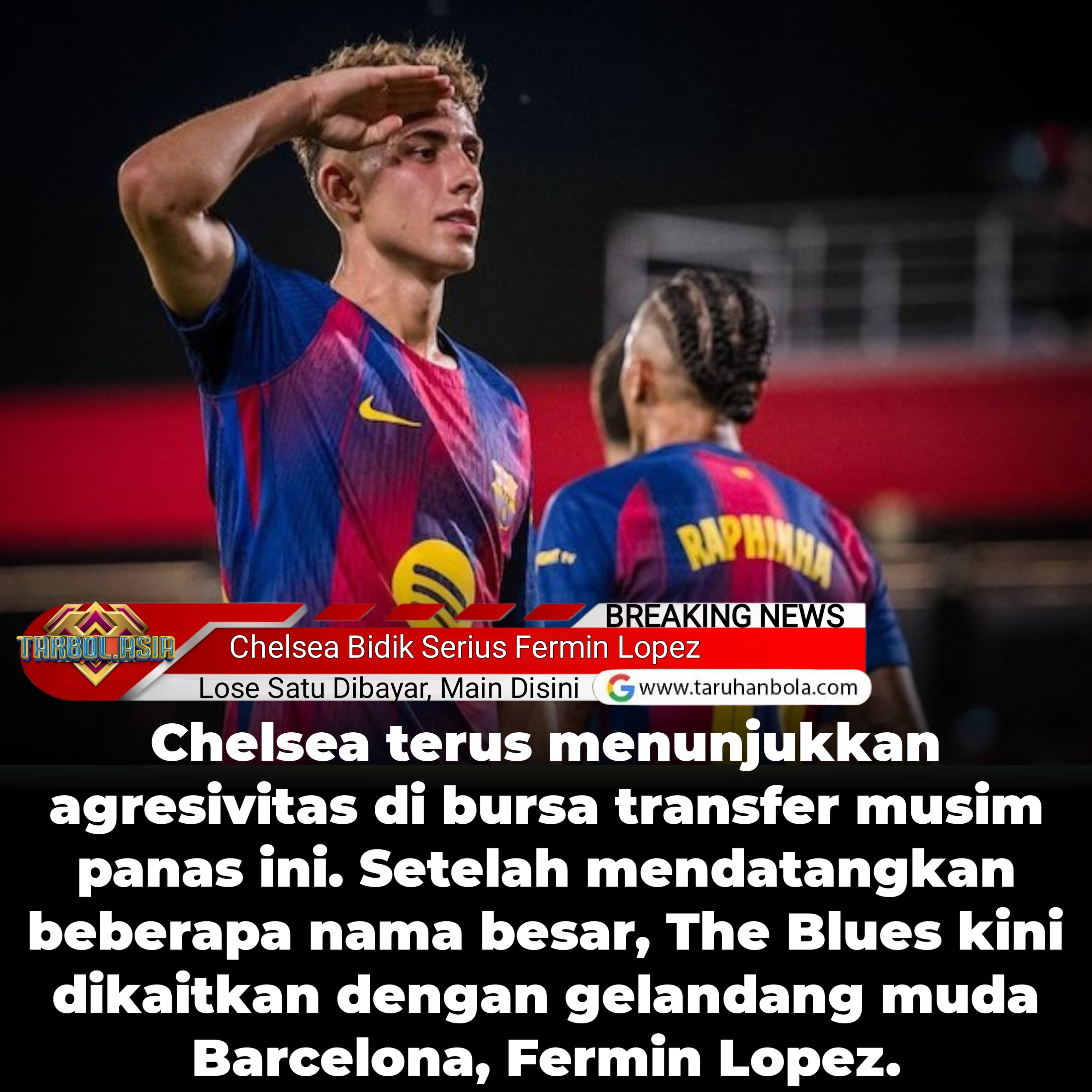 Mutiara La Masia Incaran Chelsea: Apa yang Membuat Fermin Lopez Begitu Menggoda?