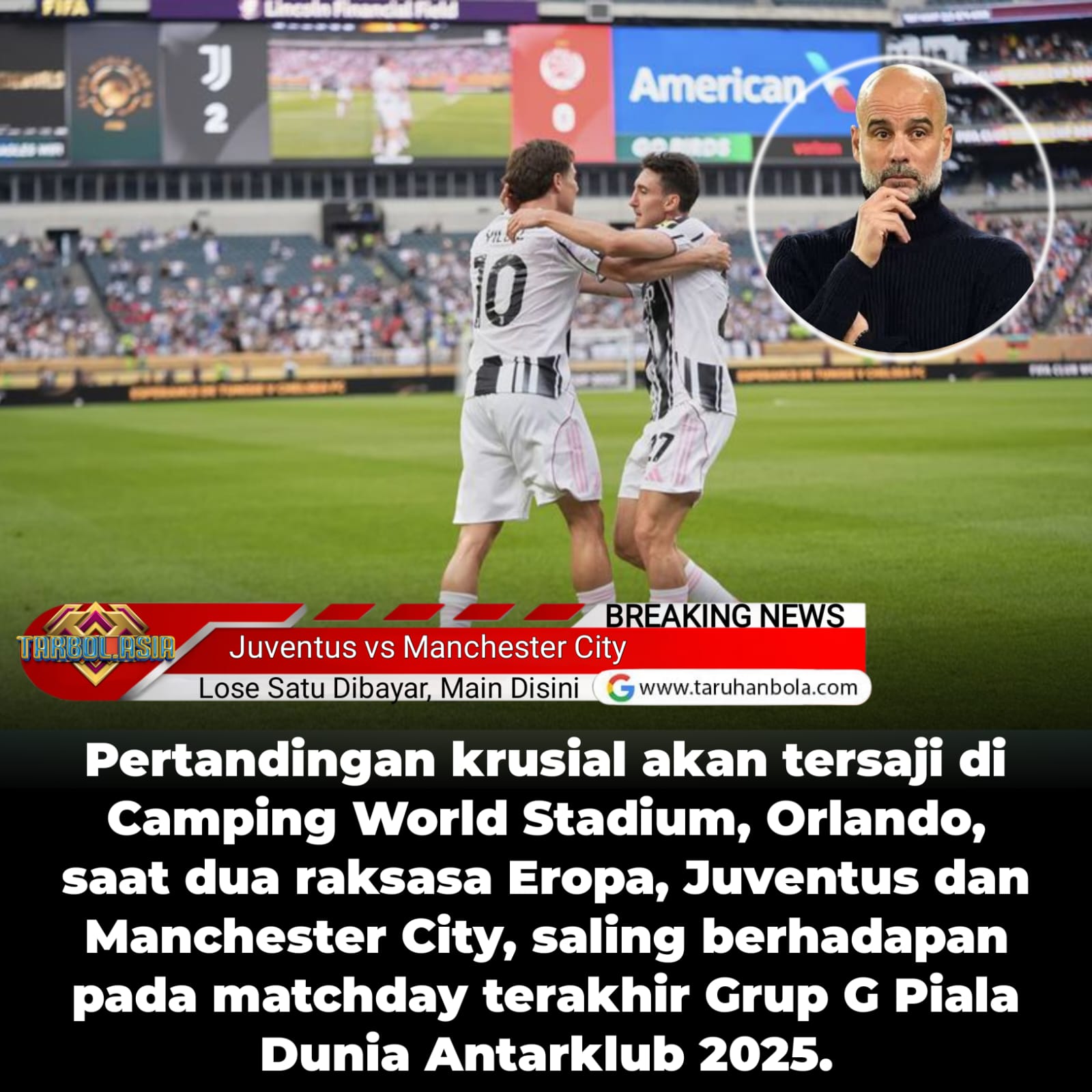 Prediksi Juventus vs Manchester City: Berebut Tahta Grup G!