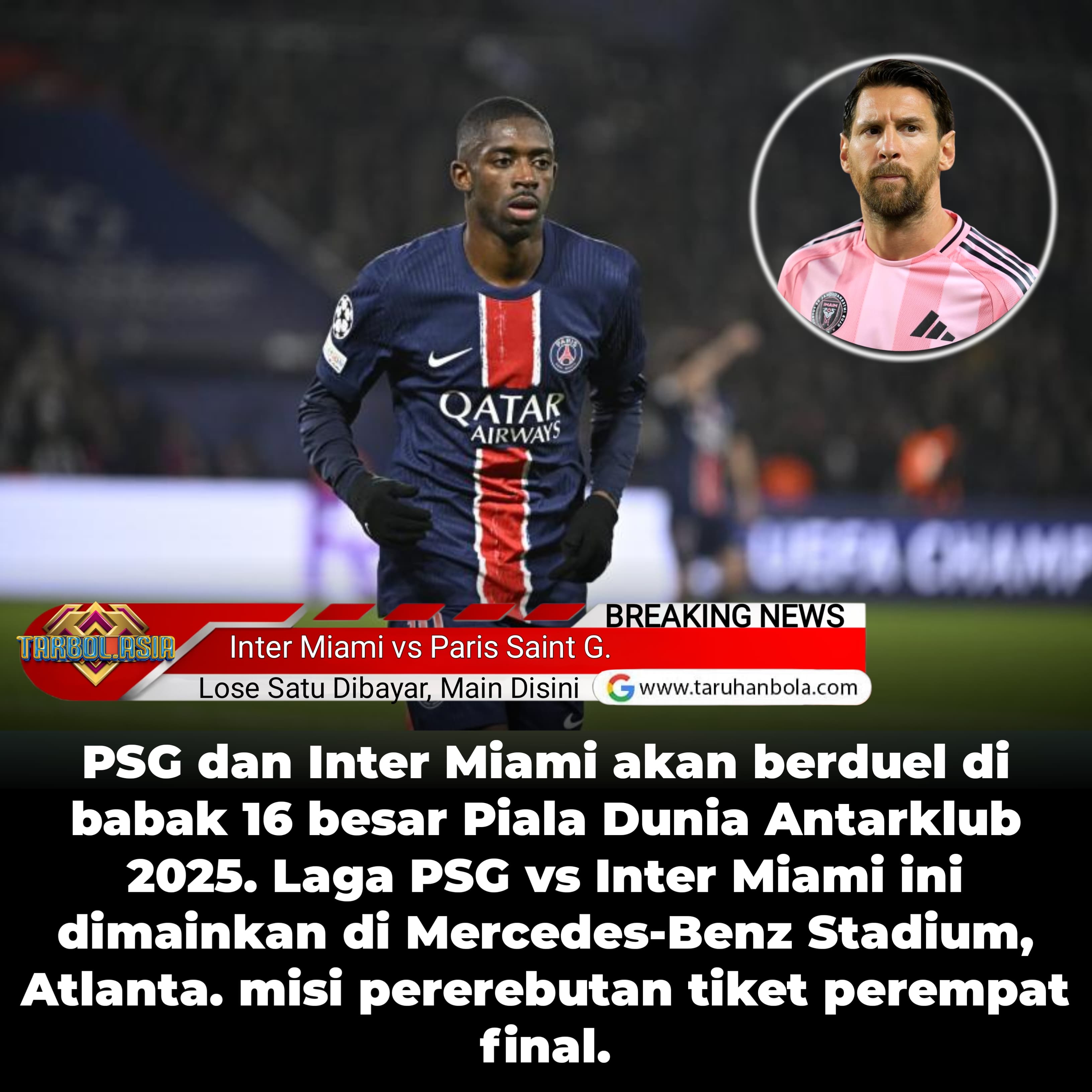 Prediksi Inter Miami vs PSG: Duel Para Bintang