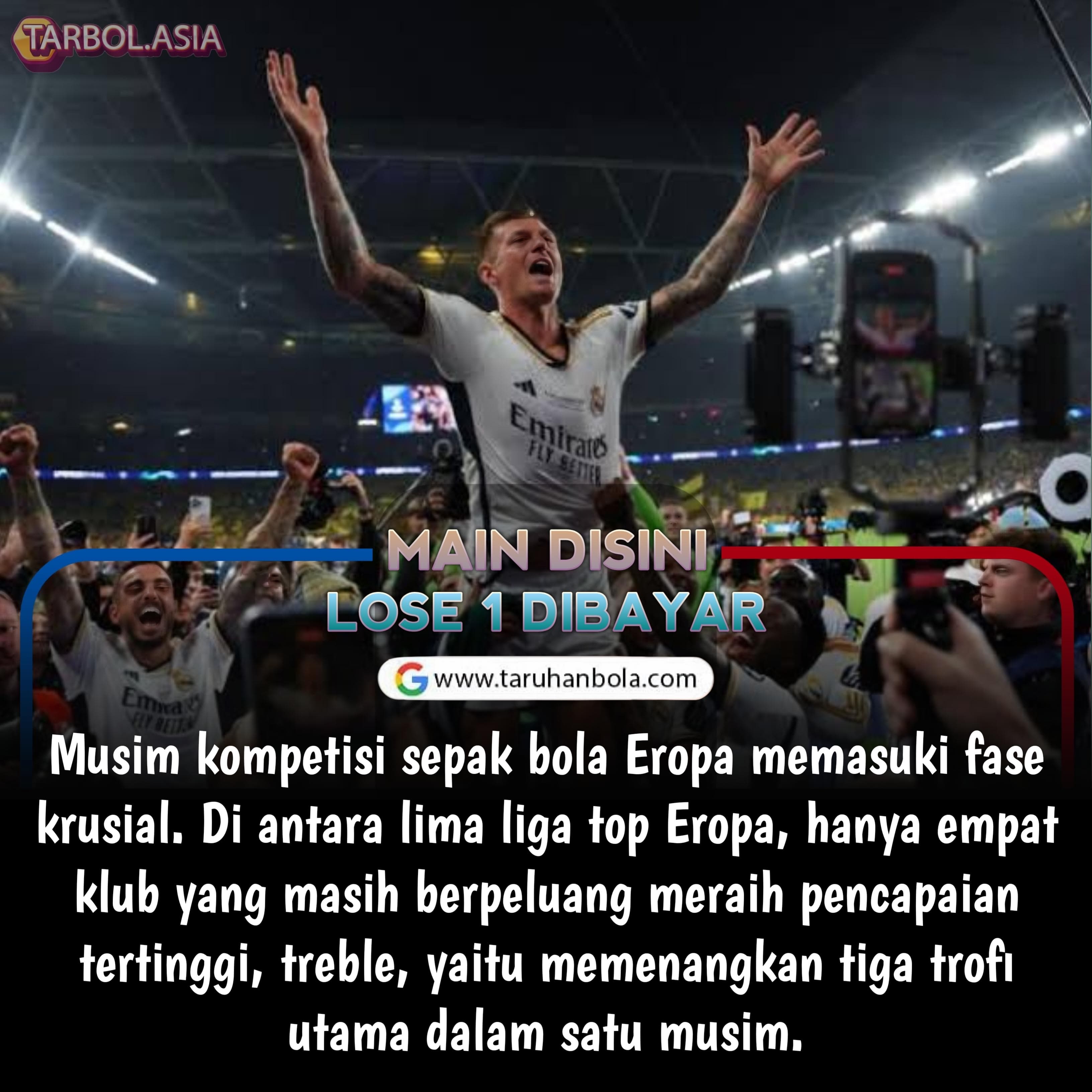 Menuju Puncak Eropa: 4 Tim dengan Peluang Treble Terbesar