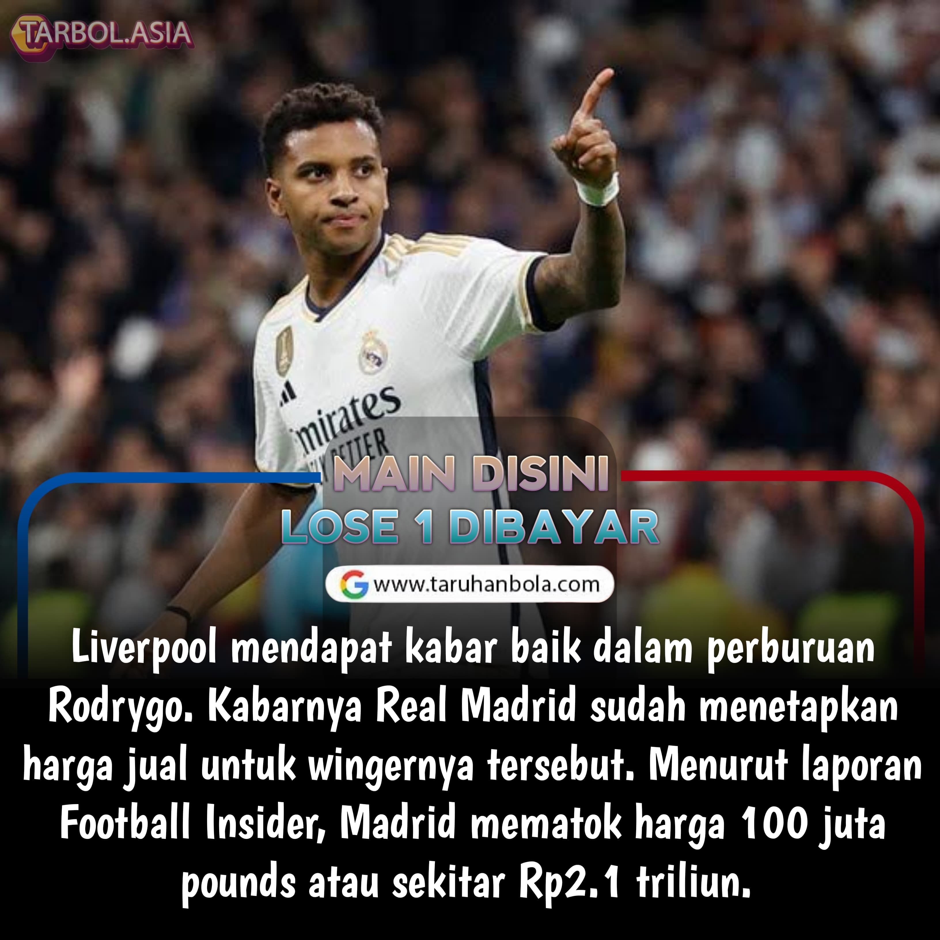 Kejutan Transfer Liverpool: Rodrygo di Ambang Pintu Anfield dengan Harga Fantastis!